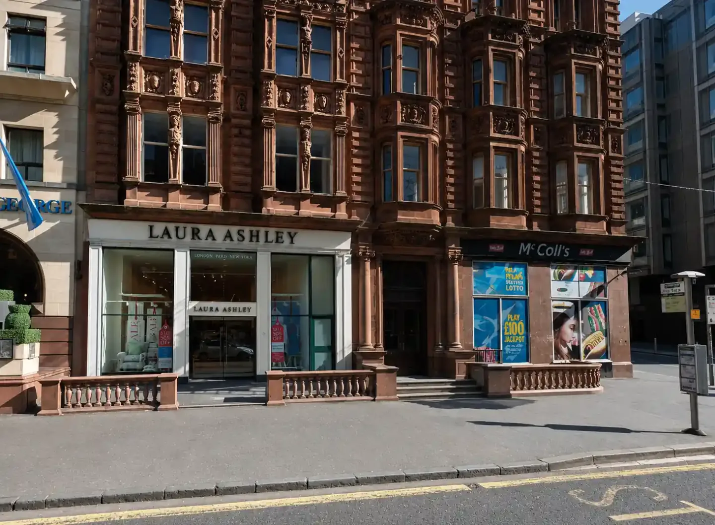 Castle Health Glasgow, our outpatient addiction clinic on West George Street