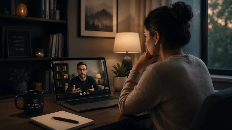 Online therapy at Castle Health