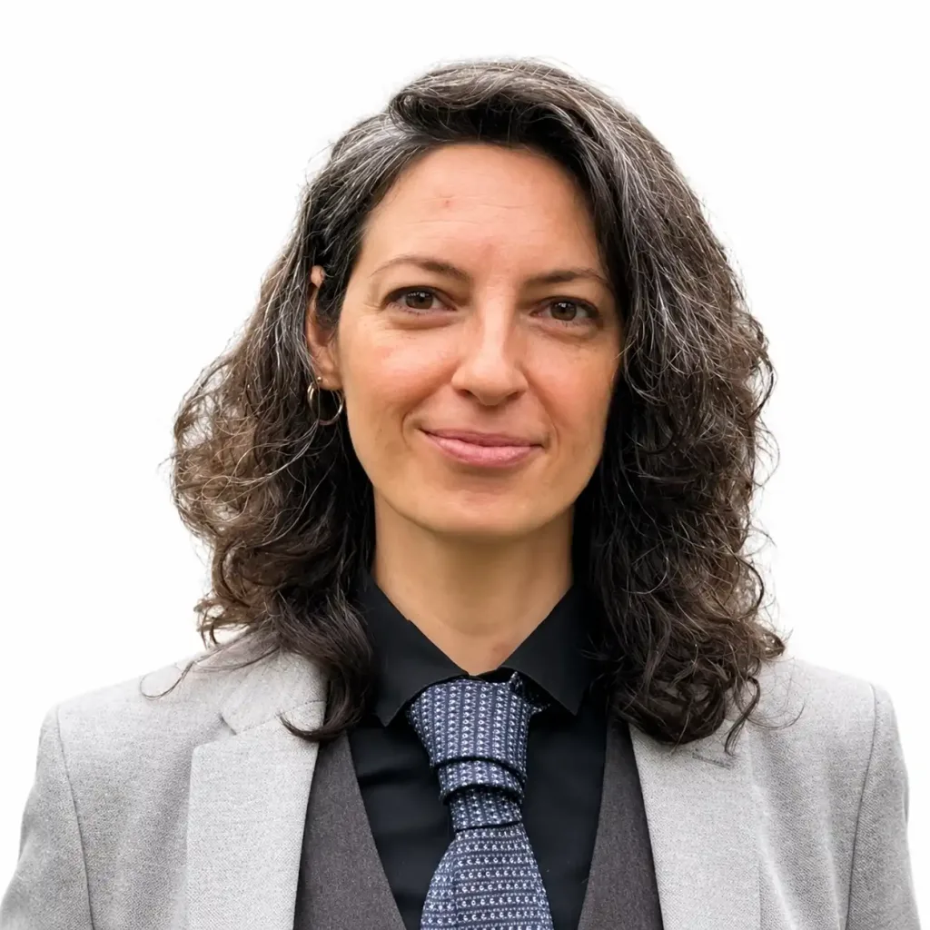 Evangelia Mylona's professinoal headshot against a white background
