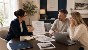 a couple getting help for addiction from a medical advisor